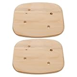 Toyvian 2piezas Tablas De Skate De Madera De Arce Sin Terminar Tablas De Longboard para Manualidades para Proyectos De Bricolaje para Pintar y Personalizar