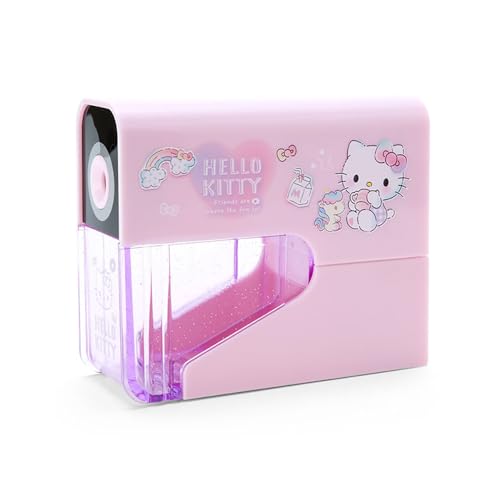 Taille-crayon électrique Hello Kitty compact et automatique pour tailler sans effort