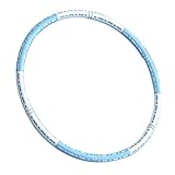 Pesaje libre. Combinado con su peso y situación de ejercicio, puede agregar arroz, arena, piedra, etc. al hula hoop (se recomienda 1 kg para el ocio. Se recomienda agregar 1,5 kg para fuerza media. Para fuerza alta, se recomienda añadir 2 kg)