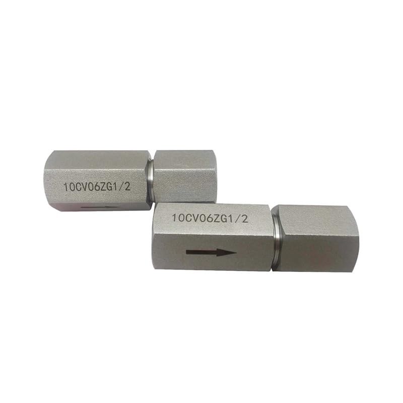 Clapet anti-retour en acier inoxydable robuste 1/2" NPT DN15 de 70 Mpa