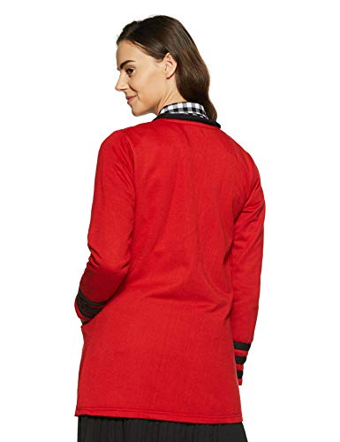 Image of Belle Fille Women's Fleece Jacket (XL, Red)