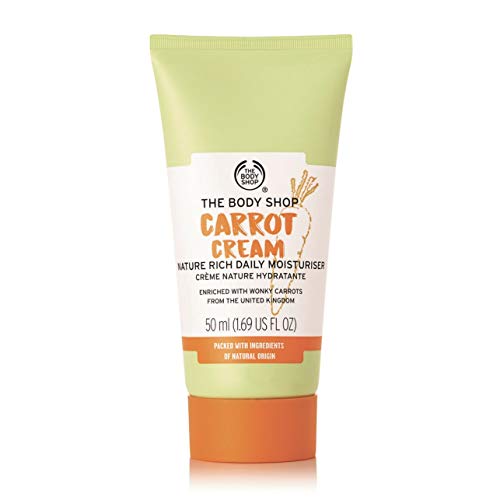 The Body Shop Carrot Cream Nature Rich Daily Moisturiser 1.69 Oz