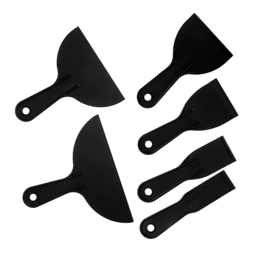 UKCOCO 6pezzi Raschietti Per Wallpaper Strumenti Per Applicazione Adesivi e Riparazione Auto Flessibili e Resistente Varie Per Risolvere Denti e Rimuovere Stucco Muro