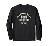 yellowstone dutton ranch going beth maglia a manica