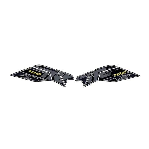 Protection réservoir moto TRK 702X autocollants accessoires 2023