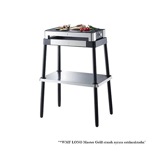 Foto von WMF Lono Tischgrill gerippt, 2000 W, Elektrogrill mit variabler Temperatureinstellung