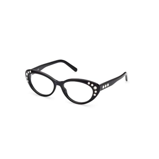 Swarovski Sk5429 Sunglasses, Negro Brillante, 53 para Mujer