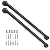 2 Pack 32 Inch Grab Bars for Bathtubs and Showers, Handicap Bathroom Safety Grab Bars for Elderly, 1.25' Diameter Stainless Steel Non Slip Shower Handle, Heavy Duty Auxiliary Support Bar