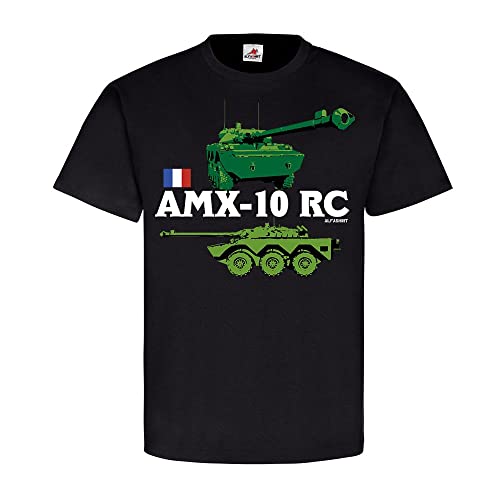 Panzer AMX-10 RC 1er REC t-shirt militaire de cavalerie pour passionnés