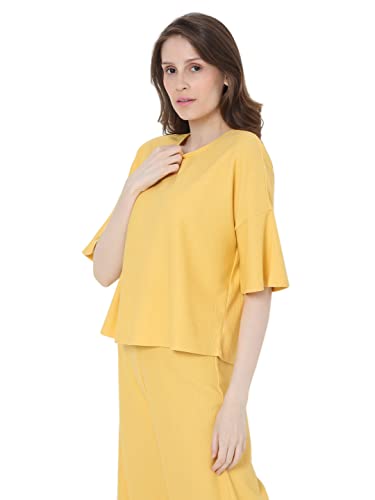 Image of VERO MODA Women's Cotton Round Neck Pullover