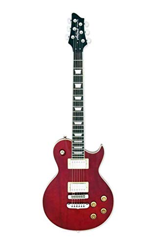 Les Paul Aria PE350R Guitare rouge - Les Beatles, Paul McCartney, John Lennon, RIngo Starr, George Harrison Les Paul Aria PE350R Guitare rouge