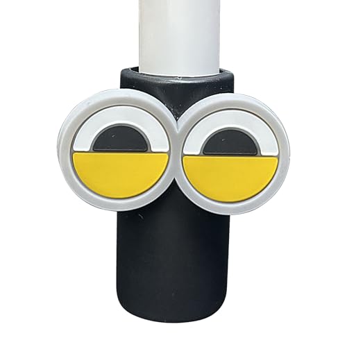 Generisch Soporte para pintalabios para coche, soporte aislado para pintalabios, diseño de dibujos animados, rejilla de ventilación, con llavero, para camping al aire libre, almacenamiento para mujer