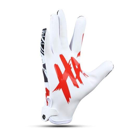 Eternity Gears - Luvas de futebol Jester – Luvas para adultos aderentes – Luvas de futebol super ade