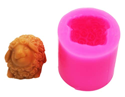 Sheep Soap Molds S357 Craft Art Silicone Soap Mold Craft Molds Diy Handmade Candle Molds #TOP5