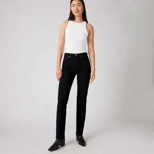 Levi's Damen Wedgie Straight Pants,Wedgie Straight Black Sprout, 27W / 26L – Ansicht 4
