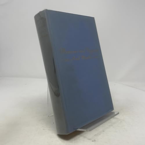 Memories and Vagaries B003Q3FHCE Book Cover