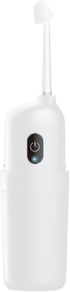 DEONG Portable Nasal Irrigator with cordless pulsating nasal irrigation system and three modes for relieving sinuses and allergies. (white)