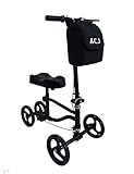 Knee Scooter,Economical Foldable Steerable Knee Walker,for Adults Foot Surgery,Injured Ankle Recovery Scoote