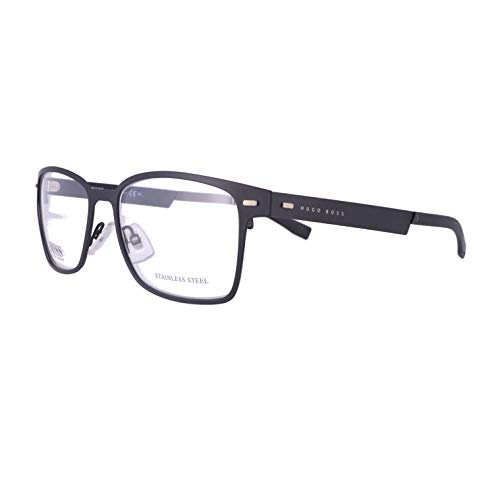 Preisvergleich Produktbild Hugo Boss Herren BOSS 0937 003 55 Sonnenbrille, Schwarz (Matt Black)