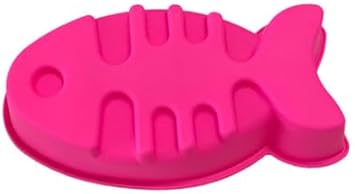 11 inch Silicone Fish Cake Baking Pans Bake Pan - BLUE