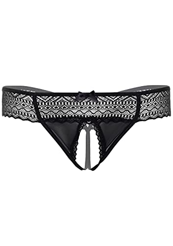 Daring Intimates - Indra Crotchless Beaded Thong S/M