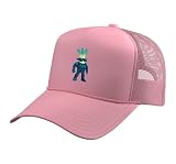 Cyber Leek Gamer Games Leaks Bossy Cyberleek Trucker Hat with Adjustable Mesh Back, Pink