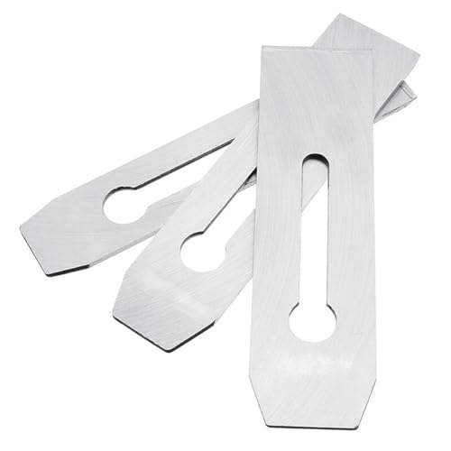 Durevole 1 pezzo in acciaio for cuscinetti 38/44/51mm lavorazione del legno lama for pialla lama taglierina pialla a mano lama di ricambio parti di utensili manuali (Size : 38mm)