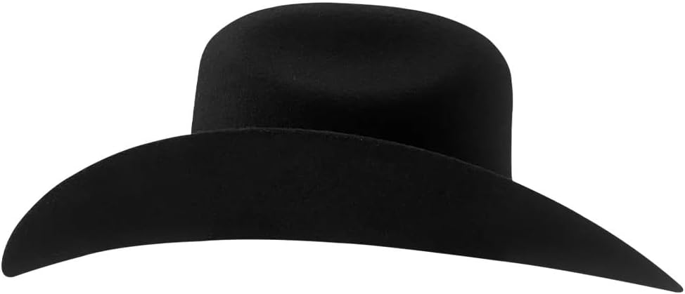 Original Tombstone 20X Western Cowboy Felt Hat for Men and Women - East West Style - Black - Image 4