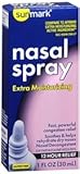 Sunmark Nasal Spray Extra Moisturizing - 1 oz, Pack of 4