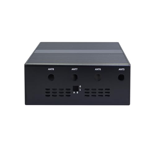 Image of WayPonDEV Black Metal Case for Banana Pi BPI-R4 Lite Wireless Tri-Band WiFi 7 Router Dev Board, Metal Shell for Banana Pi BPI-R4 Lite MediaTek MT7987A OpenWRT Single Board Computer (Case, Metal Case)