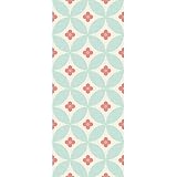Ce décor Sticker porte, Sticker décoratif adhésif mosaïque fleur pour portes, 204 cm X 83 cm est rapide et simple à poser. Avec ses motifs Géométrique il viendra décorer, rénover ou personnaliser votre intérieur. Ce décor est 100% fabriqué en France!