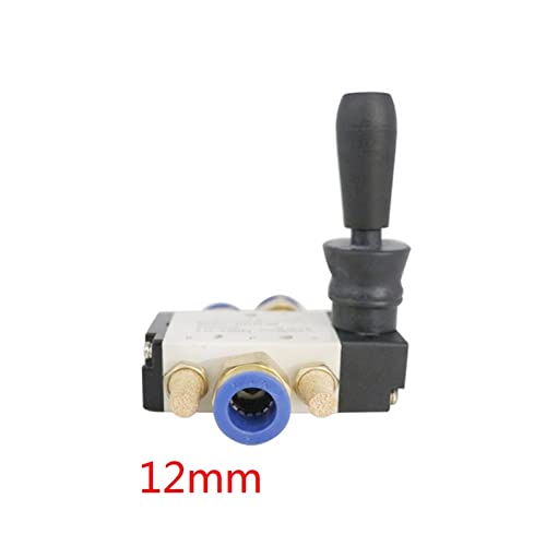 Vanne manuelle pneumatique 4H210-08 1/4 5/2 voies commande levier - 3