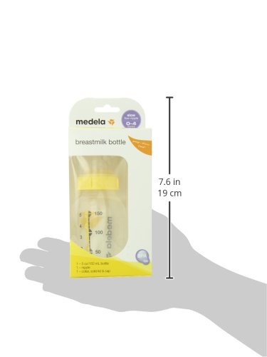 Medela Breast Milk Storage Bottle, 5 Ounce Breastfeeding Bottle, Made Without Bpa, Safe For Dishwashers And Microwaves #TOP3