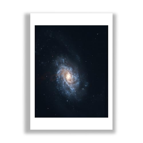 Póster artístico Hubble NGC 3455 de Spiffing Prints con acabado semibrillante de alta gama