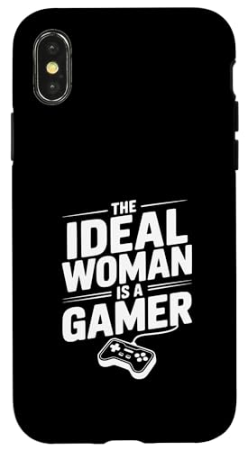 The Ideal Woman is a Gamer �ʔ����Q�[�� �X�}�z�P�[�X iPhone X/XS �p