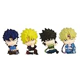 Choulyz JJBA Figura Jonathan Figura Estatua Anime Mini Figura Joseph Figura de Acción Lindo Mini Modelo Decoración de Pasteles Regalos 5 cm