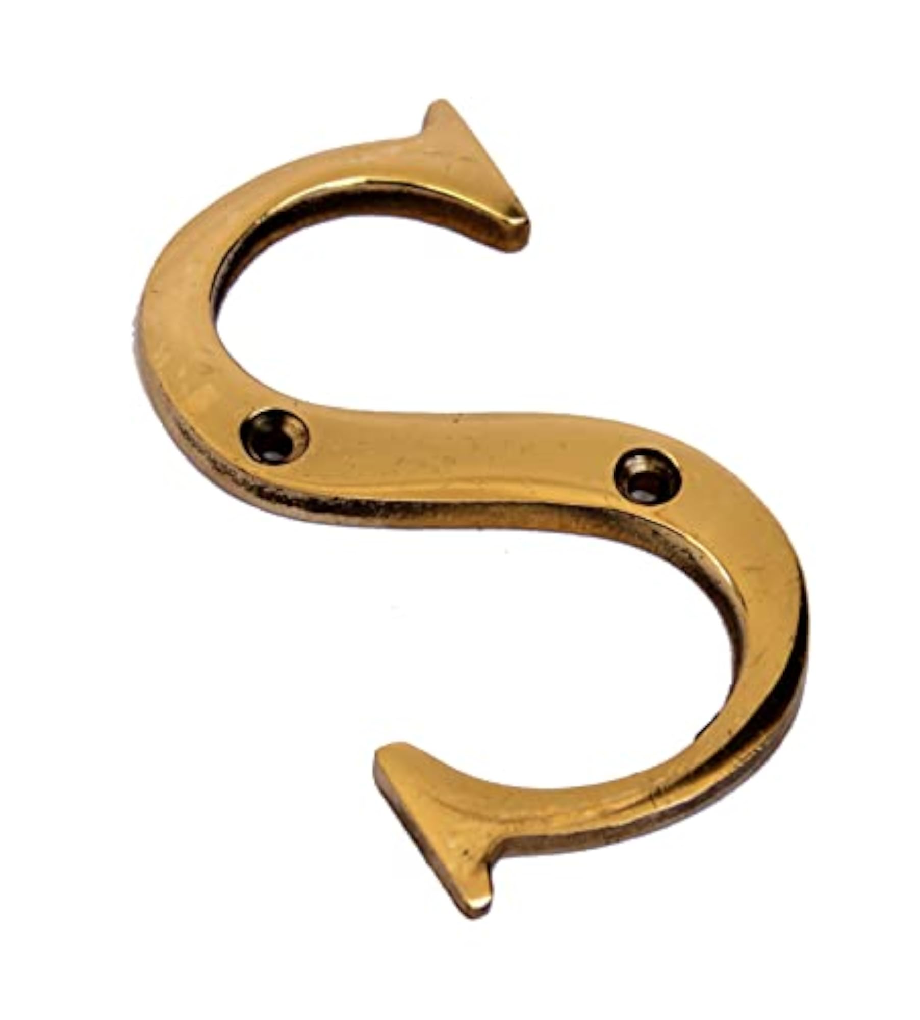 Brass House Hotel Door Alphabet - S