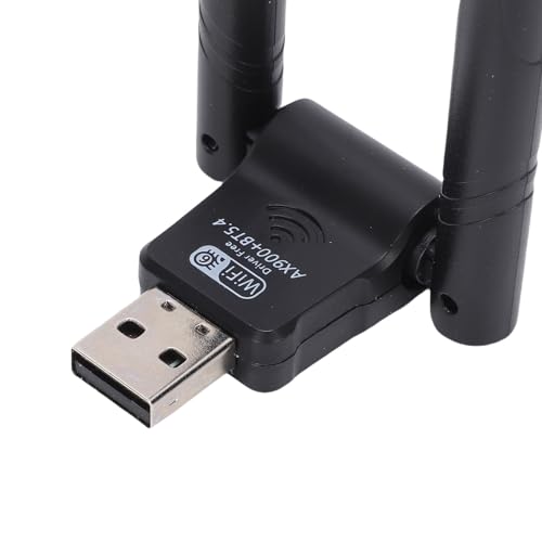 SALALIS Adaptador de Red USB Inalámbrico Conectividad Bluetooth de Doble Banda 900 Mbps para Uso Doméstico de PC