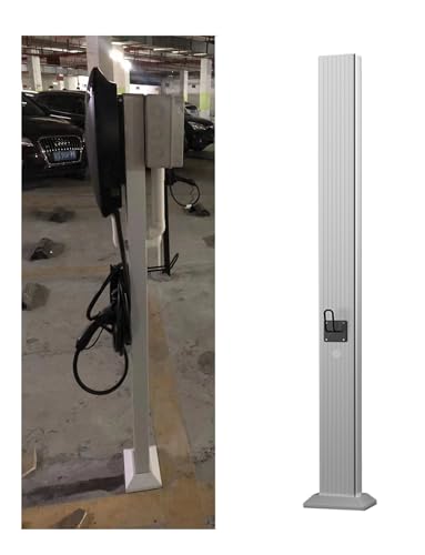 Socle de chargeur pour véhicule électrique autoportant en aluminium pour borne extérieure