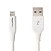 Produktbild AmazonBasics Lightning auf USB A Kabel, Apple MFi Zertifiziert  - 1,8 m, 1er Pack - Weiß
