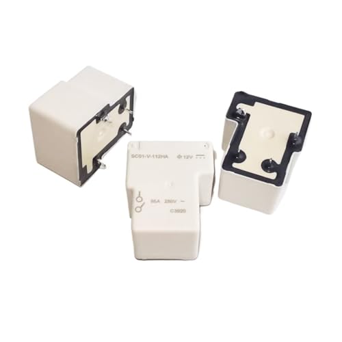 Relais 4 broches SC01-V-112HA 12V pour l'automobile et domotique