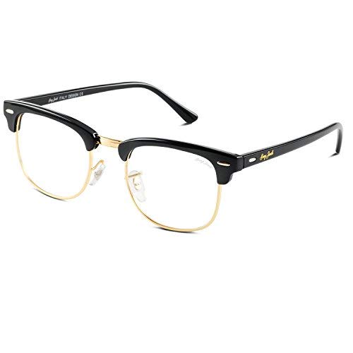 transparent clubmaster