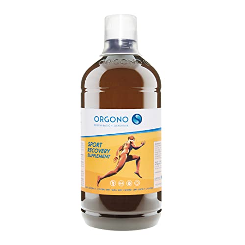 Orgono Sports Recovery. Complément Alimentaire à base de Silicium et de Glycine Recommandé Pour Sportifs. Favorise La Récupération Musculaire Et Renforce Les Articulations Et Les Os. 1 Litre - 1000 Ml Cover