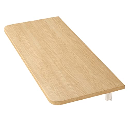 Table murale pliable en bois bureau gain de place