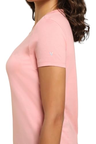 Image of Van Heusen Women's Cotton Regular Fit T-Shirt