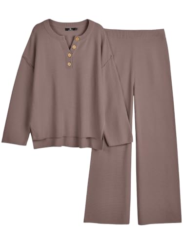Image of LILLUSORY Women's 2 Piece Oversized Slouchy Matching Lounge Sets