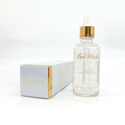 Night Glow Facial Serum With Hyaluronic Acid And Collagen #TOP3
