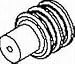 Automotive Connectors SEAL MP TAN IND LOOSE 1W CBL (5 pieces)