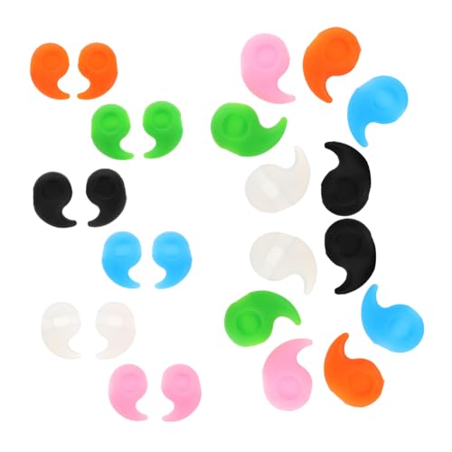 COLLBATH Silicone Glasses Ear Hooks 12 Pack - Eyeglass Retainer Soft Comfortable for Glasses Sunglasses