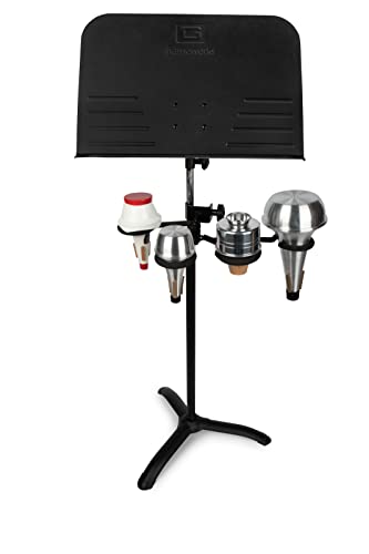 Gator Frameworks Clamping Rest For Four (4) Various-Size Horn Mutes Trumpet Stand (Gfw-Bno-Muterest4) #TOP6
